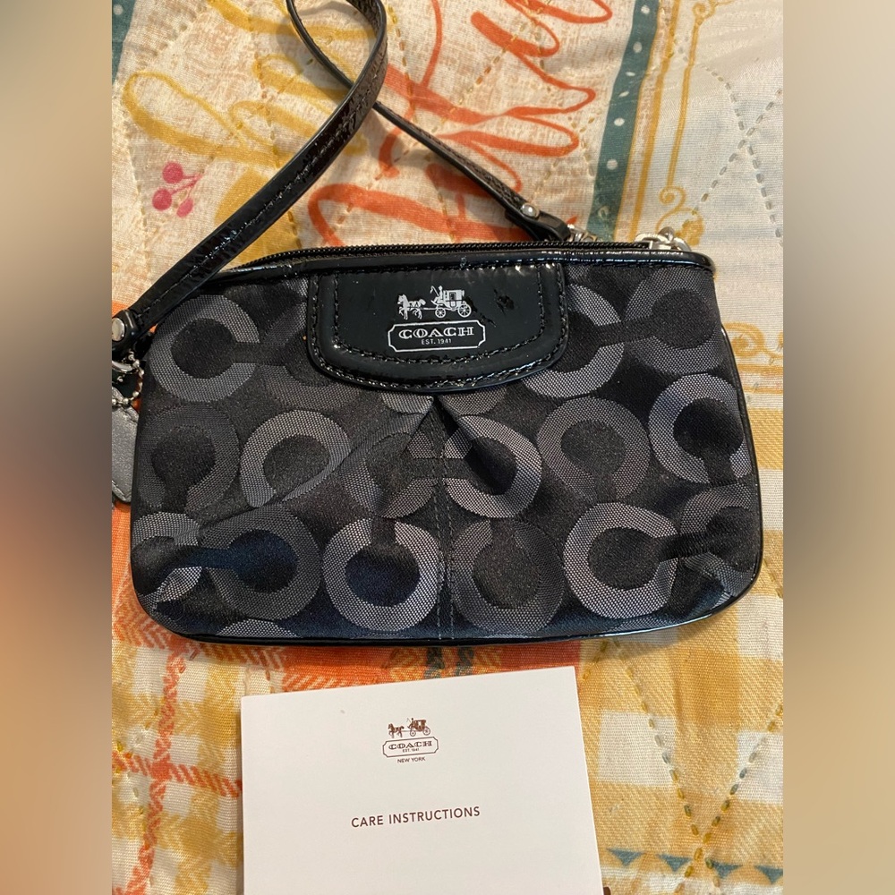 New coach wristlet